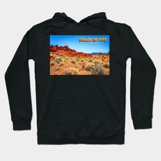 Valley of Fire State Park Hoodie by Gestalt Imagery